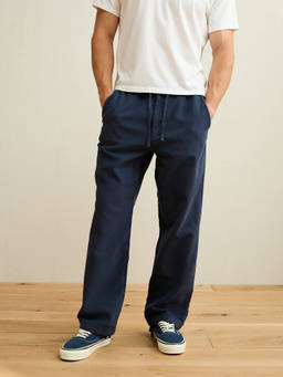 American Eagle - Navy Blue Chill twill Loose Trouser