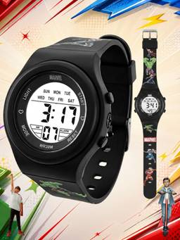 Spiky - Round Digital Sports Watch (3-12 Years)