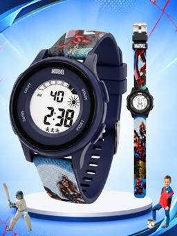 Spiky - Round Digital Sports Watch (3-12 Years)