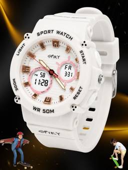 Spiky - Premium Analog-Digital Sports Watch (12-14 Years)