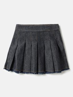 United Colors of Benetton - Grey Pleated Skirt