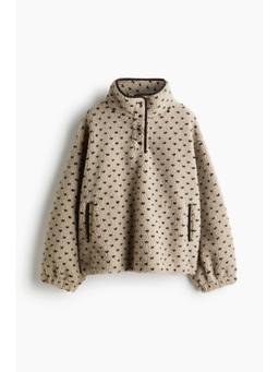 H&M - Women Beige Teddy Sweatshirt