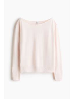 H&M - Women Pink Off-The-Shoulder Jumper