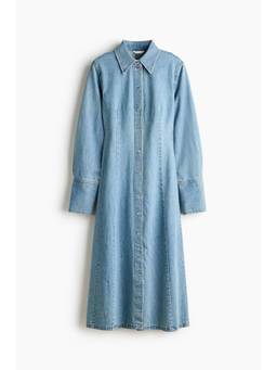 H&M - Women Blue Denim Shirt Dress