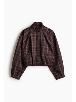 H&M - Women Brown Lyocell-Blend Jacket
