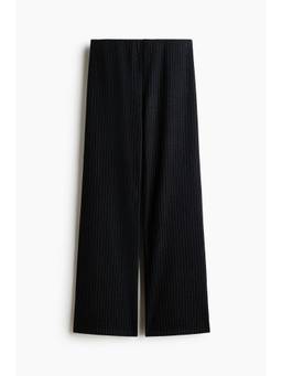 H&M - Women Black Pull-on jersey trousers