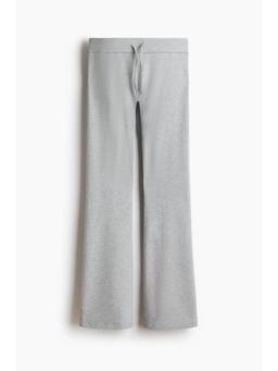 H&M - Women Grey Flared yoga Pant with Soft Move
