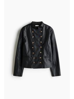 H&M - Women Black Coated jacket