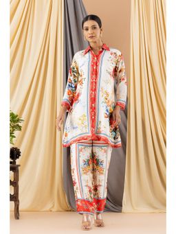 Autumnlane - Sheenam Muslin Floral Co-Ord (Set of 2)