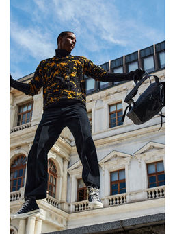 Trendyol - Man Black Sweater