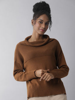 RAREISM - Brown Solid Plain Top