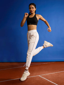 Kica - Fleece Tracks With Side Pockets And Contrast Piping