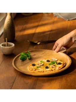 Ellementry - Stitch Sense Mango Wood Platter Large