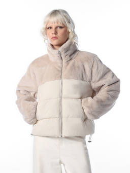 ONLY - Women Beige Solid/Plain Nylon Jacket