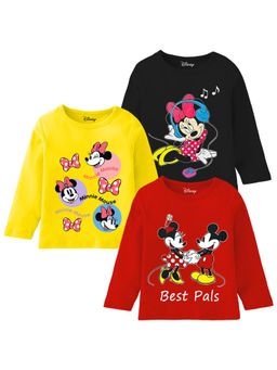 Kuchipoo - Multi-Color Blended Fabric Printed T-Shirts