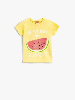 Koton - Girls Yellow T-shirt