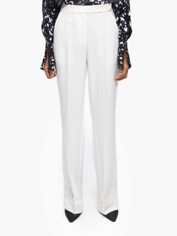 Qua - Tailored Straight-Leg Trousers