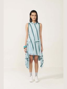 Muvazo - Blue Everyday Luxe Skirt