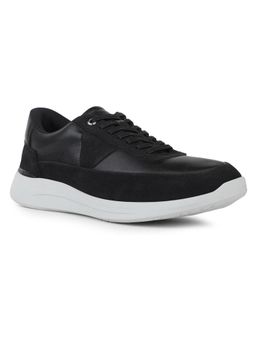 Bata Comfit - Men Casual Lace-Ups Black Sneakers