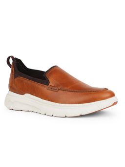 Hush Puppies - Men Stylish Casual Slip-On Tan Sneakers