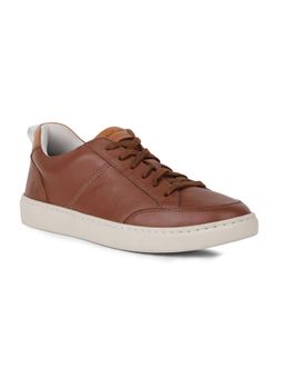 Hush Puppies - Men Stylish Casual Slip-On Tan Sneakers