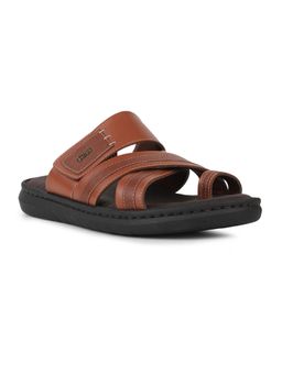 Scholl - Men Stylish Toe Ring Tan Sandals
