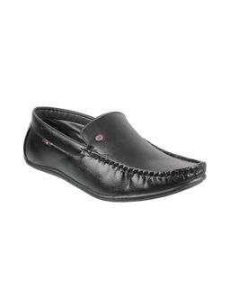 Walkway - Black Solid Loafers