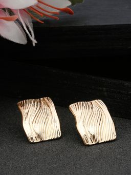 Stol'N - Gold-Toned Stud Earrings