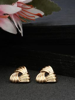 Stol'N - Gold-Toned Stud Earrings