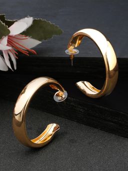 Stol'N - Gold-Toned Hoops Earrings