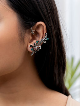 Shaya by CaratLane - Unleash Oxidized Earrings in 925 Silver