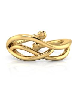 ALOKKI - Wave Toe Ring