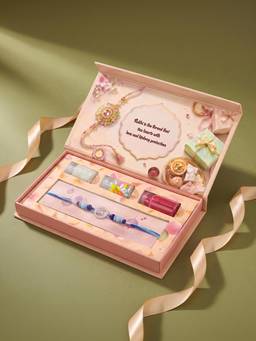 TOUCH925 - Pure 925 Silver BRO Beaded Rakhi Gift Box