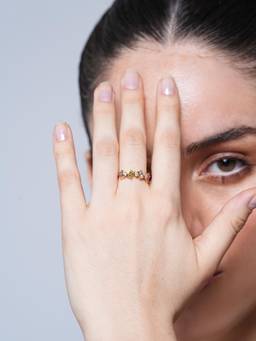 CAO JEWELLERY - Shiny Cubic Zirconia Stainless Steel