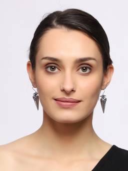 VENI - Silver-Plated Classic Drop Earrings