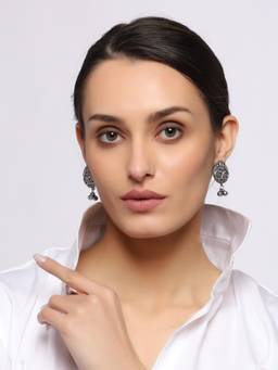 VENI - Silver-Plated Classic Studs Earrings