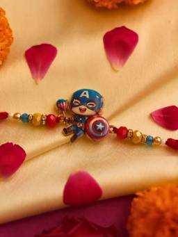 WEAVING HOMES - Captain America Rakhi