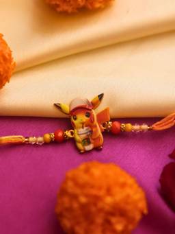 WEAVING HOMES - Pikachu Rakhi