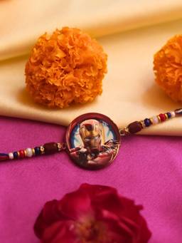 WEAVING HOMES - Ironman Magnet Rakhi