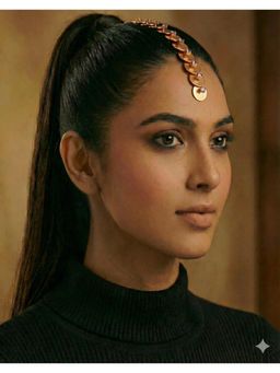Suhani Pittie - Boujee Baroness Gold Plated Mohawk Hair Accessory