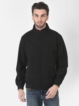 CRIMSOUNE CLUB - Men Black Reversible Comic Jacket