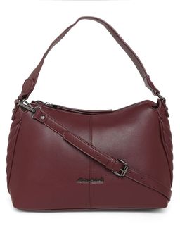 Marina Galanti - Wine Color Soft PU Material Medium Size Hobo - MB0377HO2021