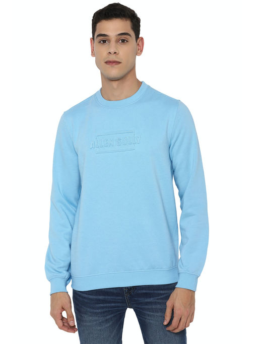HOT Solly Sport Allen Solly Sweatshirt Men Allen Solly Blue