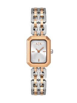ARMANI EXCHANGE - Women Silver Dial Rectangular Analog Watch - AX5810 (M)