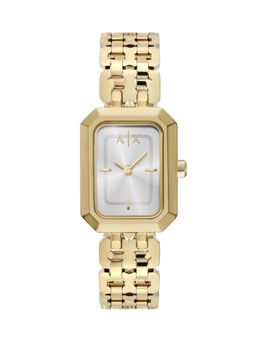 ARMANI EXCHANGE - Women Silver Dial Rectangular Analog Watch - AX5811 (M)
