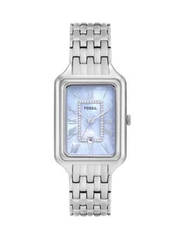 Fossil - Women Blue Dial Rectangular Analog Watch - ES5402 (M)
