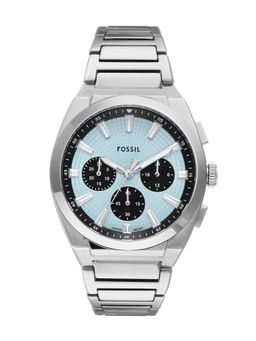 Fossil - Men Blue Dial Round Analog Watch - FS6105 (M)