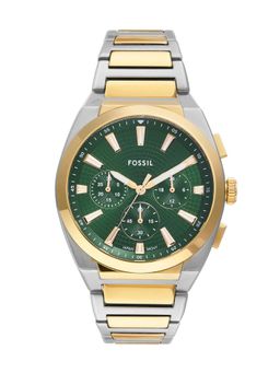 Fossil - Men Green Dial Round Analog Watch - FS6106 (M)