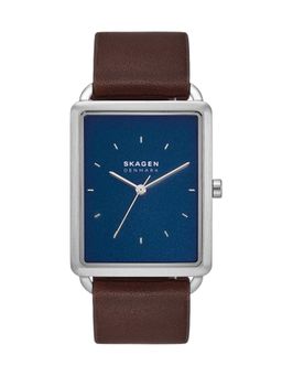 Skagen - Men Blue Dial Rectangular Analog Watch - SKW6930 (M)
