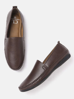 Carlton London - Solid Brown Slip Ons